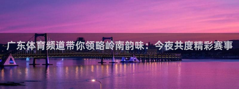 广东体育频道带你领略岭南韵味：今夜共度精彩赛事
